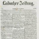 Laibacher Zeitung (09.01.1858, &#x161;tevilka 6)