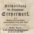 Beschreibung des Herzogthums Steyermark