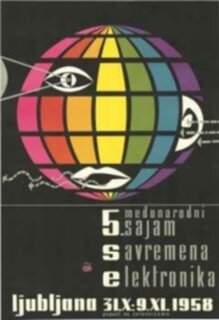 5. me&#x111;unarodni sajam Savremena elektronika (Ljubljana, 31. X. - 9. XI. 1958)